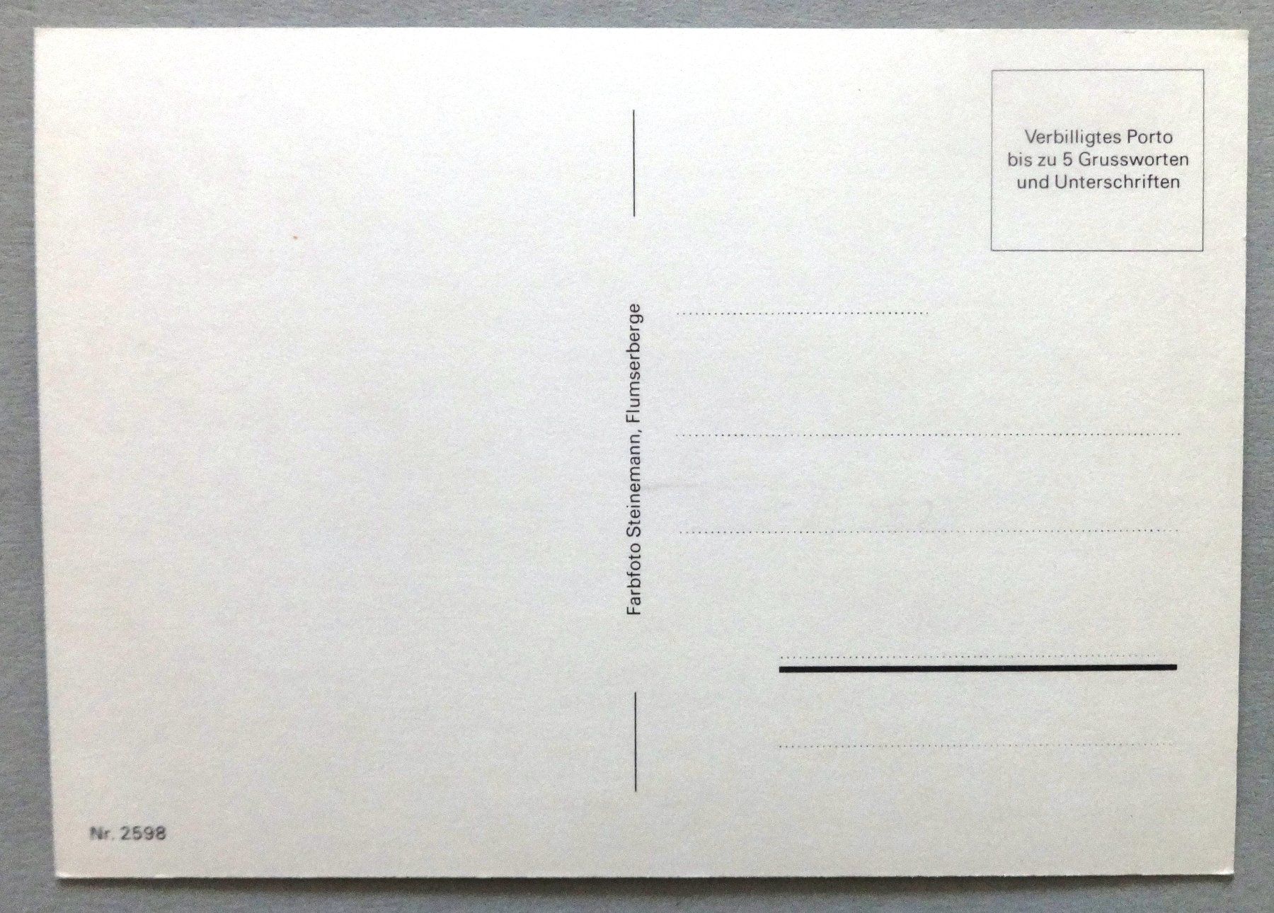 Cartes postales: Am schönen Walensee – D'occasion à Fétigny par Billy2miny 1