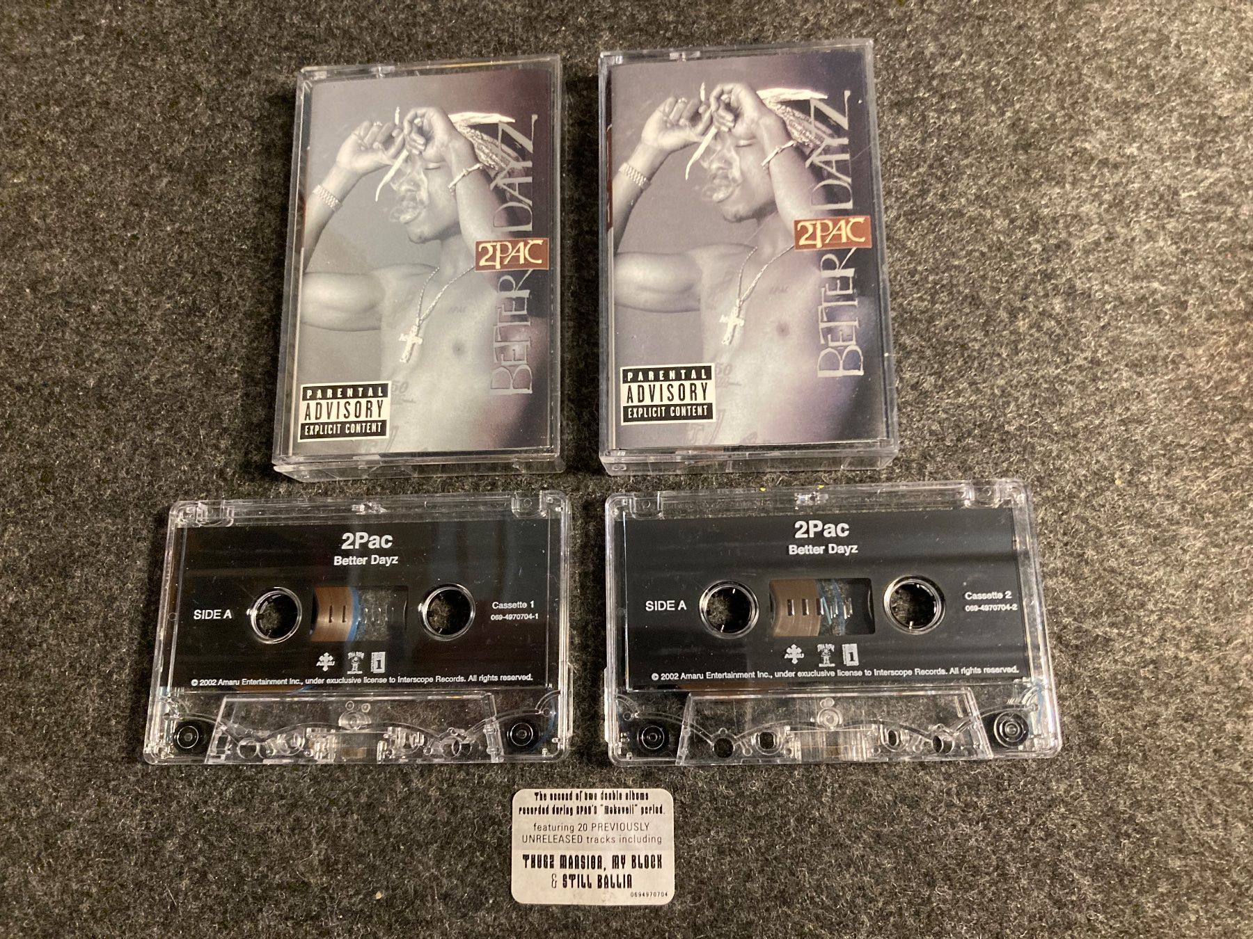 Musicassette: 2Pac - Better Dayz  (2 x MC) – Nuovo (secondo la descrizione) da Fribourg venduto da Karushi 3