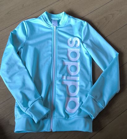 Adidas Trainingsjacke türkis, Grösse 164, Top Zustand!