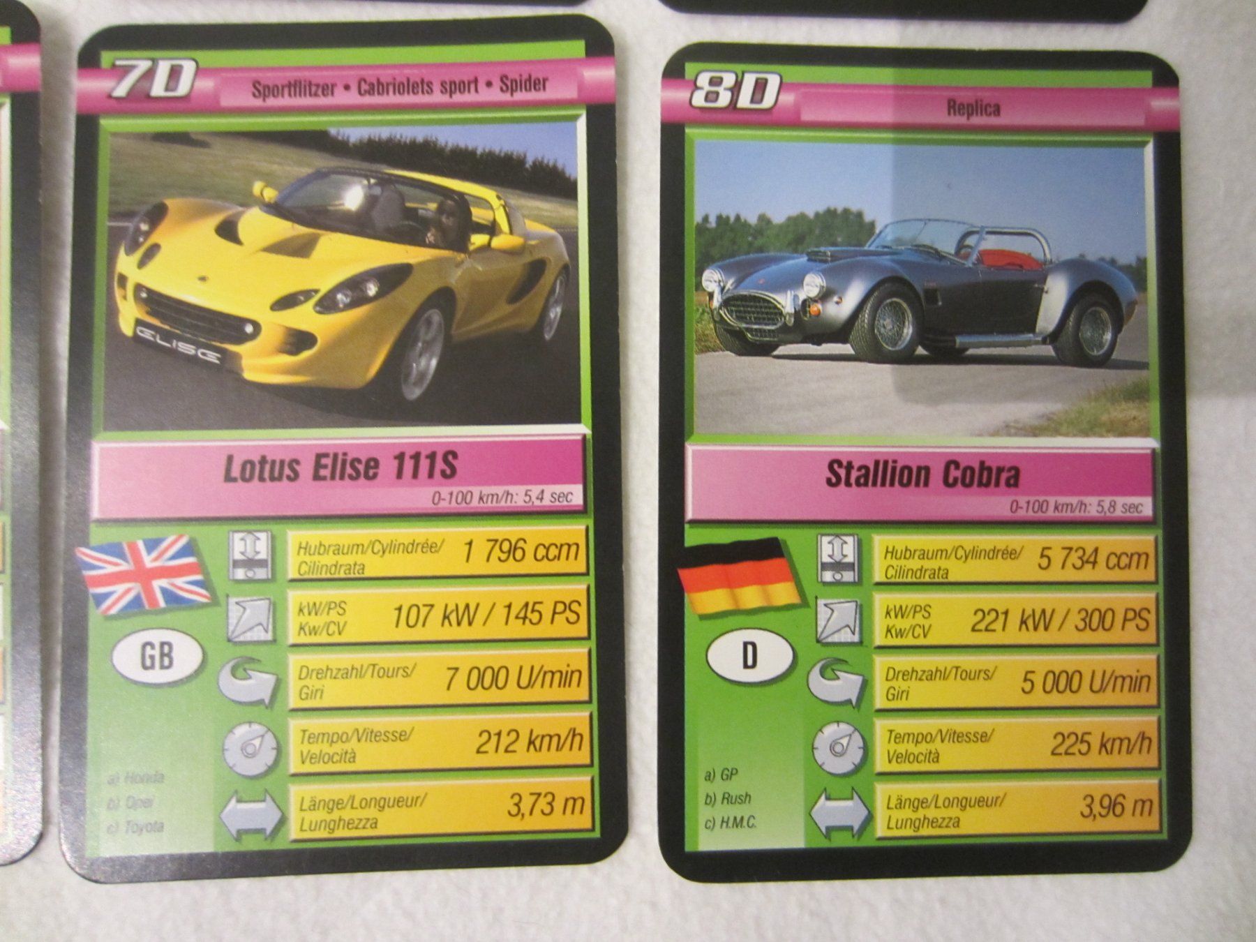 Ravensburger Spiele: Quartett Cabrio Roadster Ravensburger Spielkarten – Gebraucht aus Sursee von Tschiger 4
