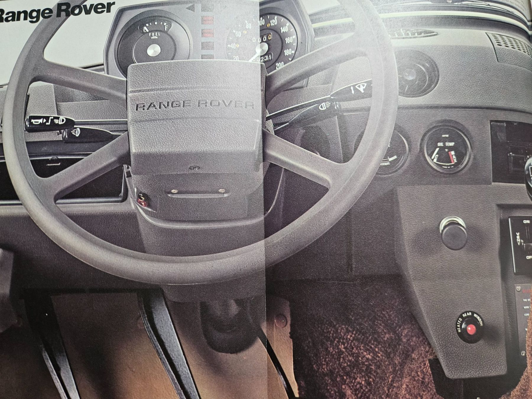 Land Rover Documenti: Range Rover 3.5 2 Door  Prospekt  1980  xa – Usato da Flawil venduto da sr1_f6st 4
