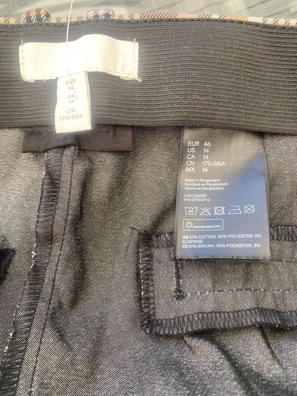 Hosen: Glencheck Hose H&M Neu ( 46) – Neu (gemäss Beschreibung) aus Vezia von sidu03 3