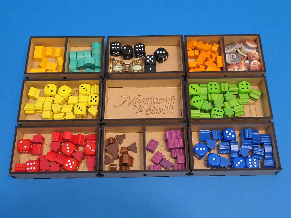 Giochi: Brettspiel Insert - Marco Polo II – Nuovo (secondo la descrizione) da Brunnen venduto da ronnyvorbrodt 2