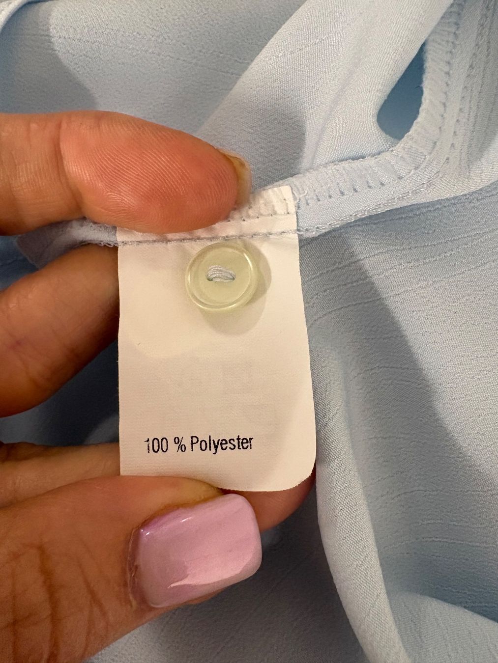 Blusen: Erfo Vintage Bluse Gr. 38 hellblau Kurzarm – Neu (gemäss Beschreibung) aus Regensdorf von secondchancefashion 5