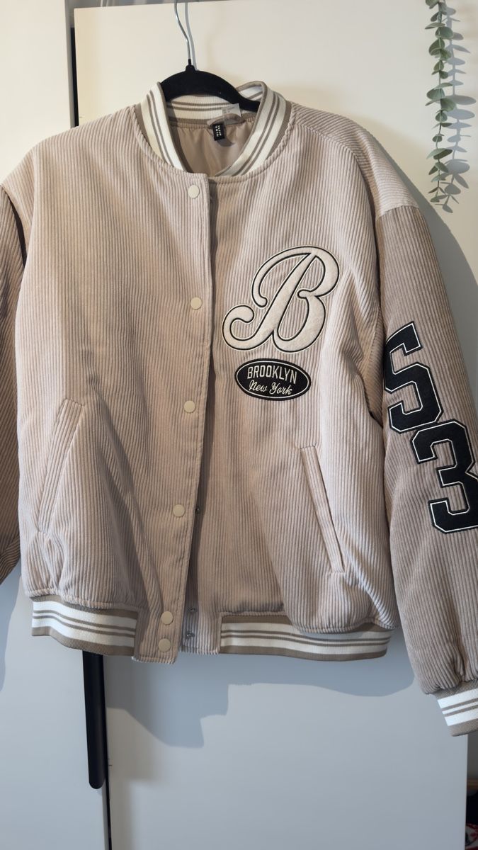Giacche: BEIGE CORD-COLLEGEJACKE – Nuovo (secondo la descrizione) da Kreuzlingen venduto da Marly11