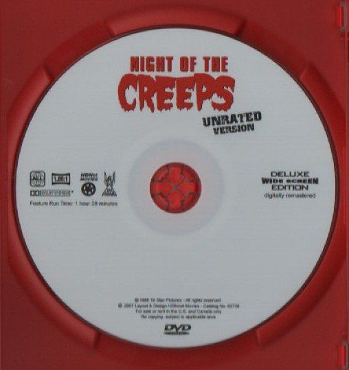 Tutti i DVDs: DIE NACHT DER CREEPS.............unrated – Usato da Reinach AG venduto da Masi 2