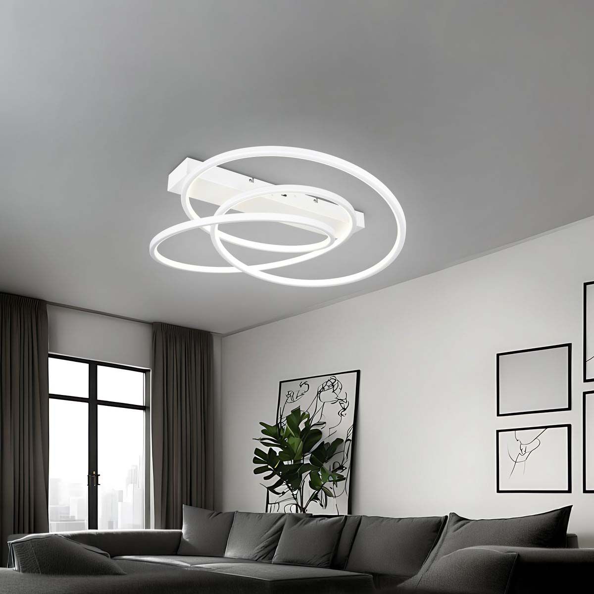 Kronleuchter & Deckenlampen: LED Deckenleuchte, CCT, 64 cm x 49 cm – Neu (gemäss Beschreibung) aus Kreuzlingen von Smart-Light 1