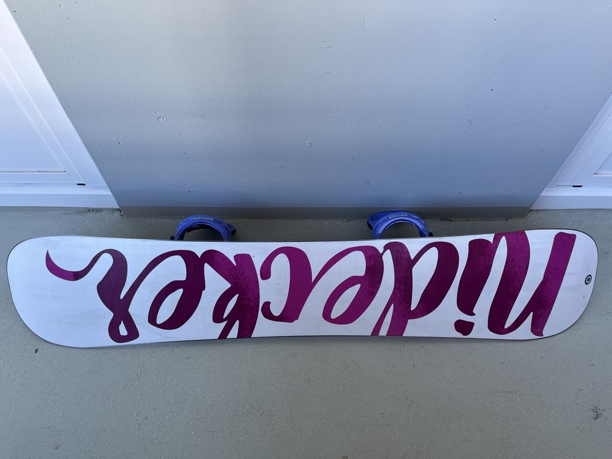 Nidecker Board: Nidecker Snowboard 139cm inkl. Nidecker Snowboardbindung – Usato da Horgen venduto da pupcia01 5