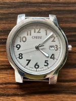 Herrenuhr CHRIST Edelstahl Datum Swiss Made 