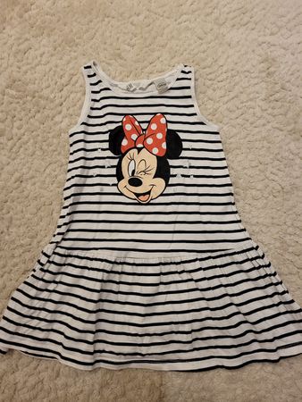 Süsses Sommerkleid mit Minnie Maus Motiv, Grösse 98