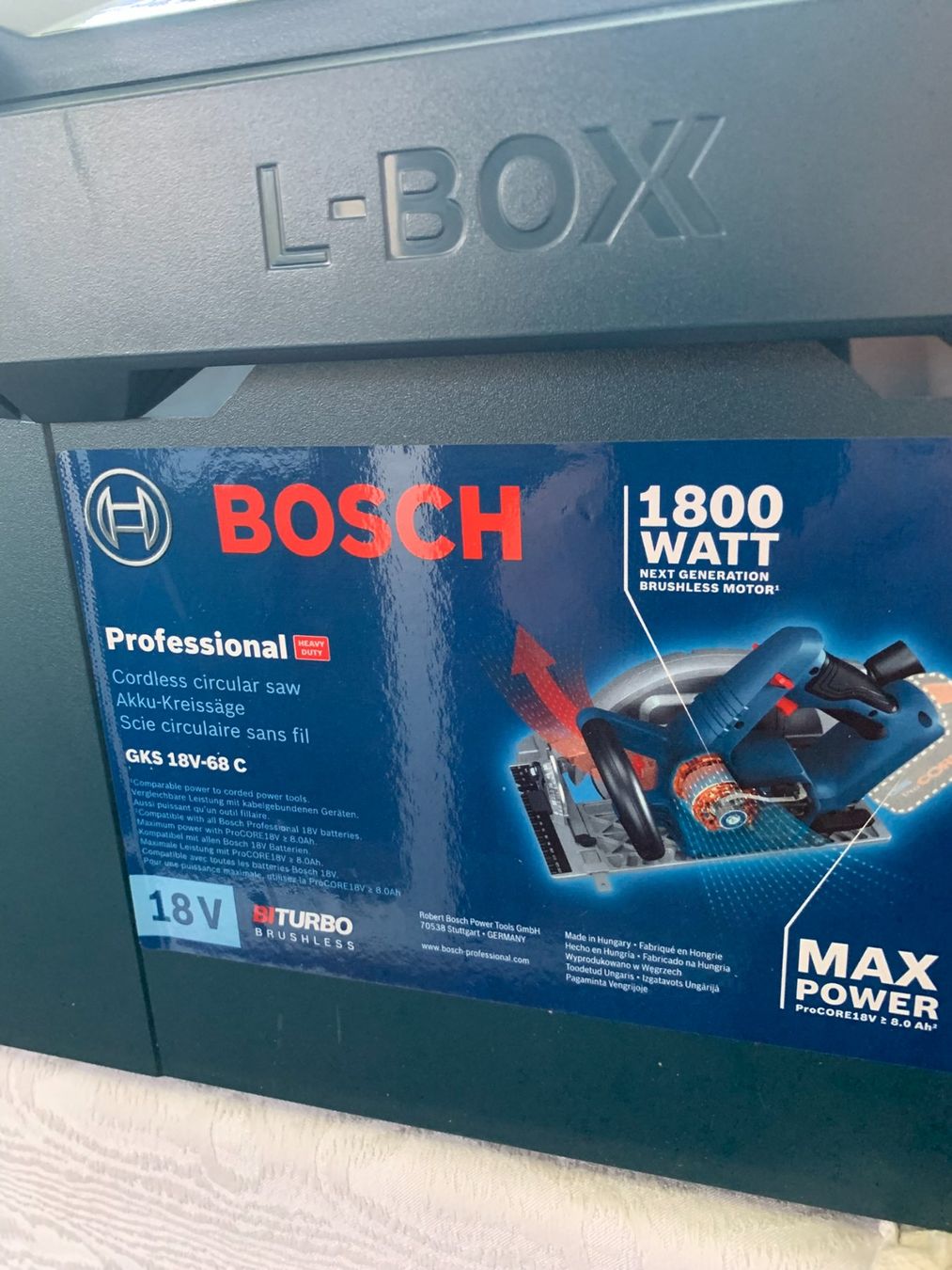 Bosch Seghe: Kreissäge 18Volt Bosch professional neu – Nuovo (secondo la descrizione) da schlieren venduto da pipgiu50 9