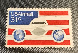 Usa Flugpost briefmarke