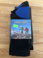 Gold-Soft Wandersocken, 2 Paar, Grösse 39-42, Neu für Winter