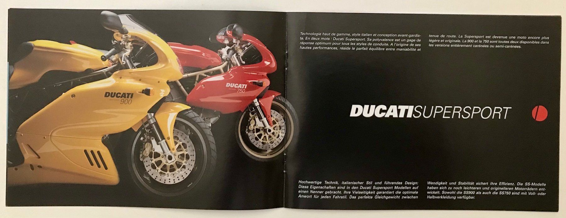 Ducati Documents: Ducati Prospekt Gesamtprogramm 2000 – D'occasion à Strengelbach par Omobono 6