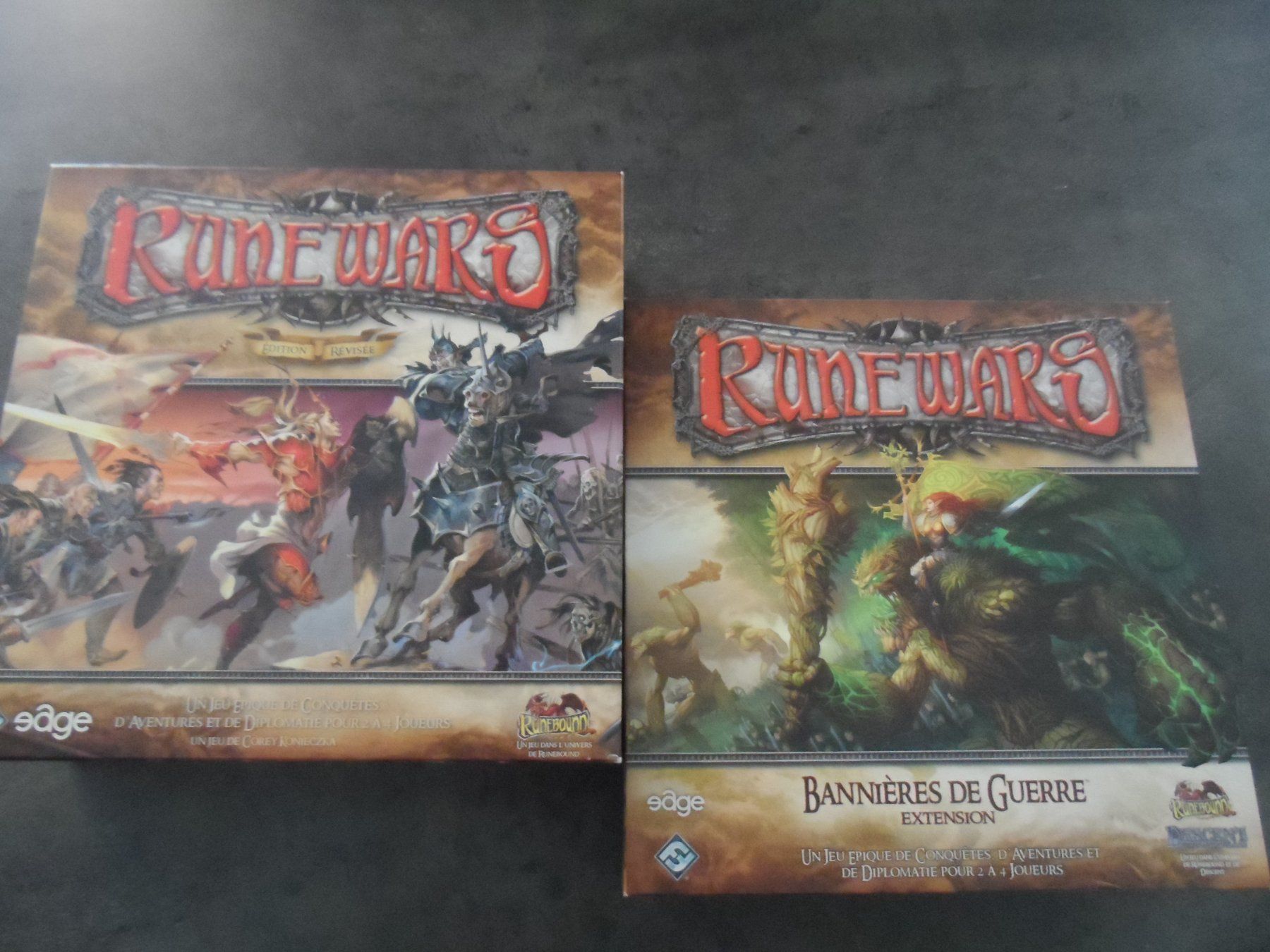 Jeux: Runwars le jeu de plateau FR + extention – Neuf (Voir description) à Muraz (Collombey) par Ping181
