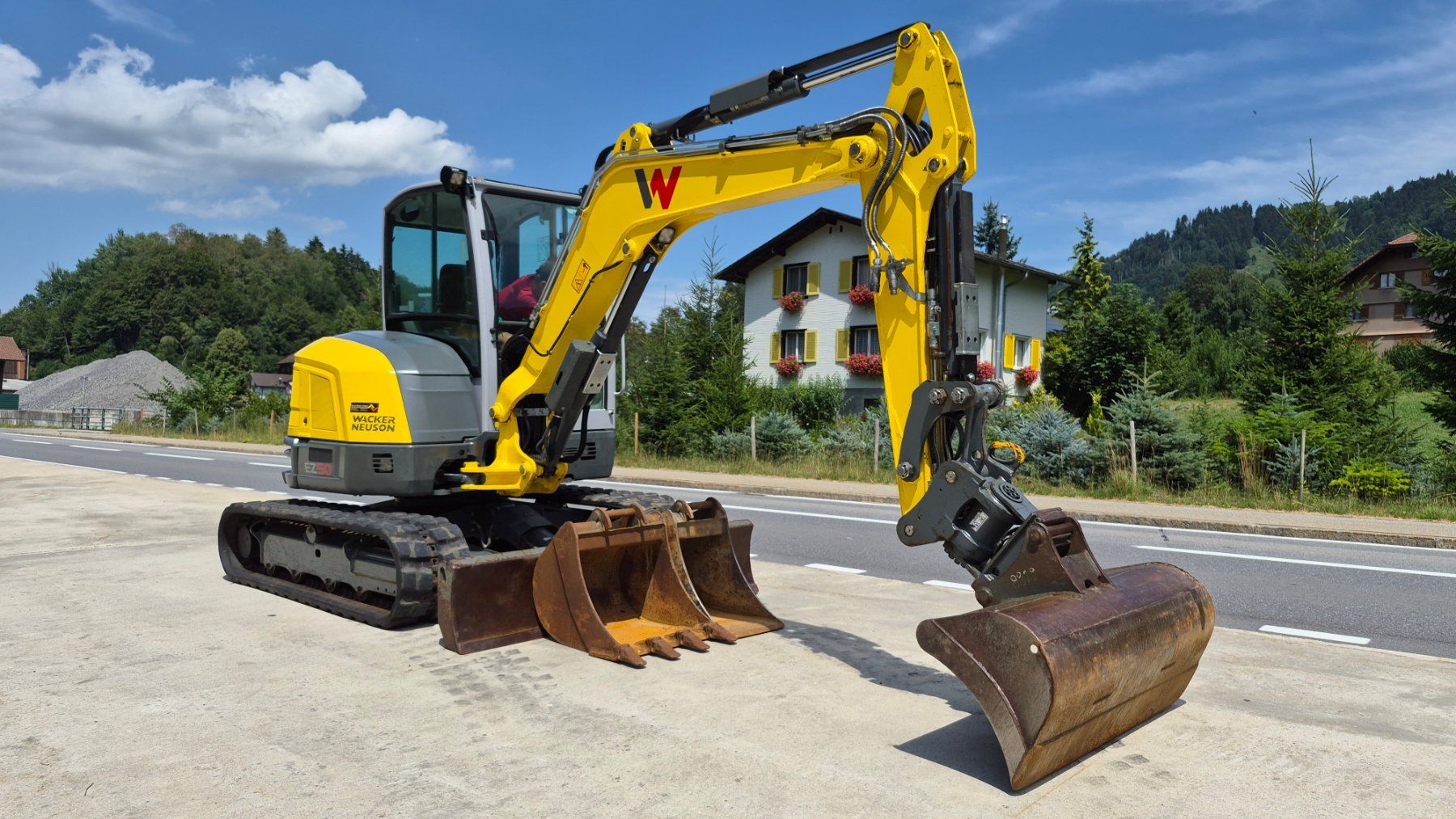 Wacker Neuson Excavateurs: Raupenbagger Bagger Wacker Neuson ET50 – D'occasion à Schüpfheim par grischa01 5
