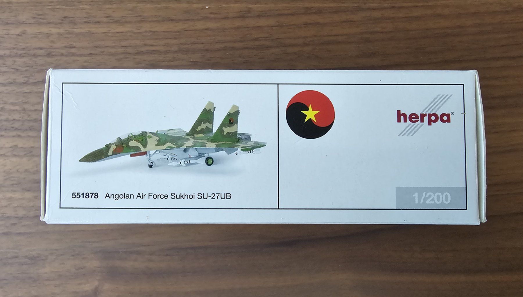 Herpa Kit di modellismo & Modellini statici: Sukhoi Su-27UB Flanker, Angolan Air Force – Nuovo e nell'imballaggio originale da Zürich venduto da x24CBR1000 2