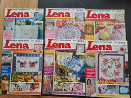 Schöne Handarbeiten Lena Jahr 2004 vintage im Set