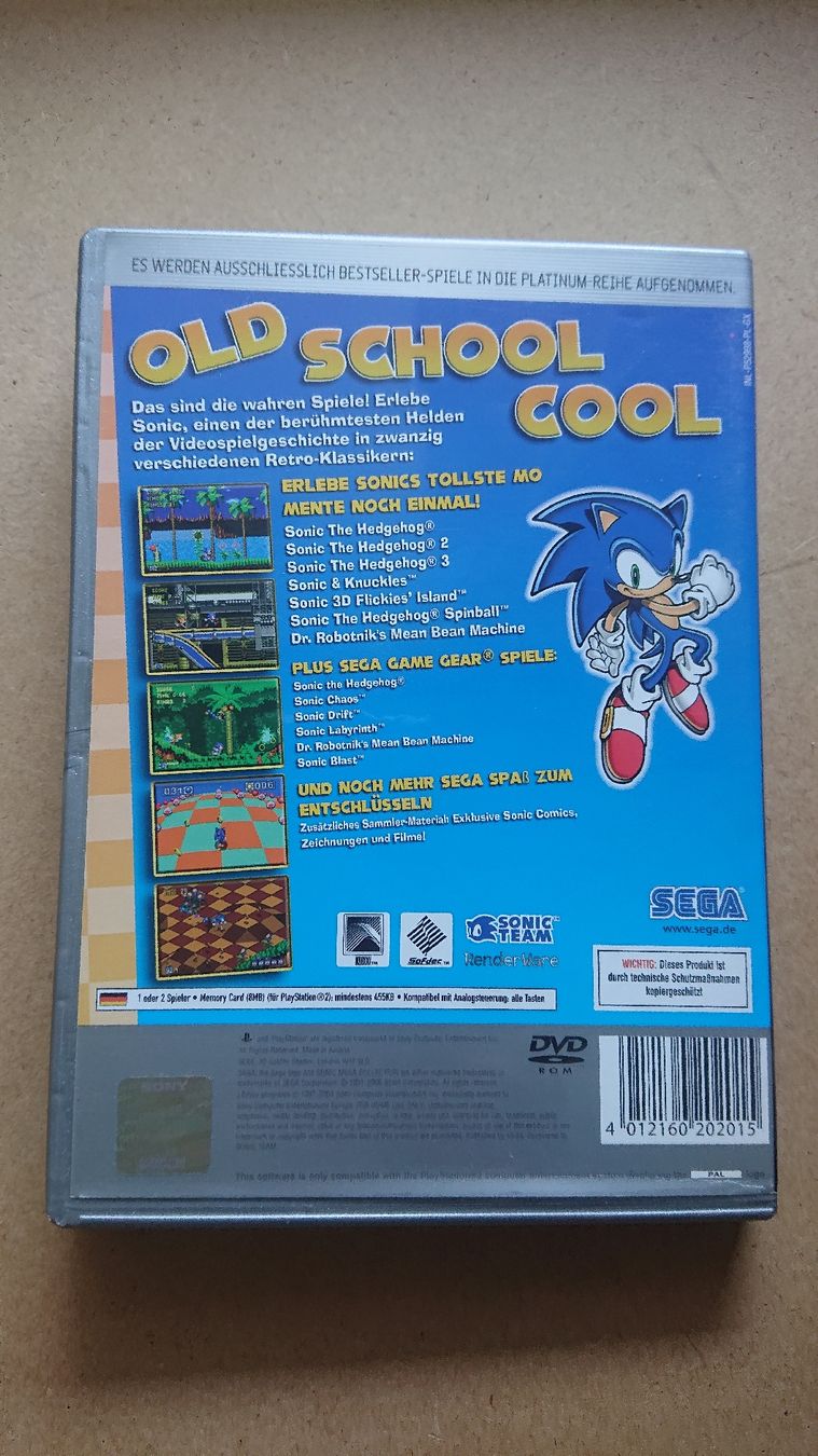 Giochi: Sonic Mega Collection Plus - PS2 - – Usato da Chur venduto da FreakofRarity 1