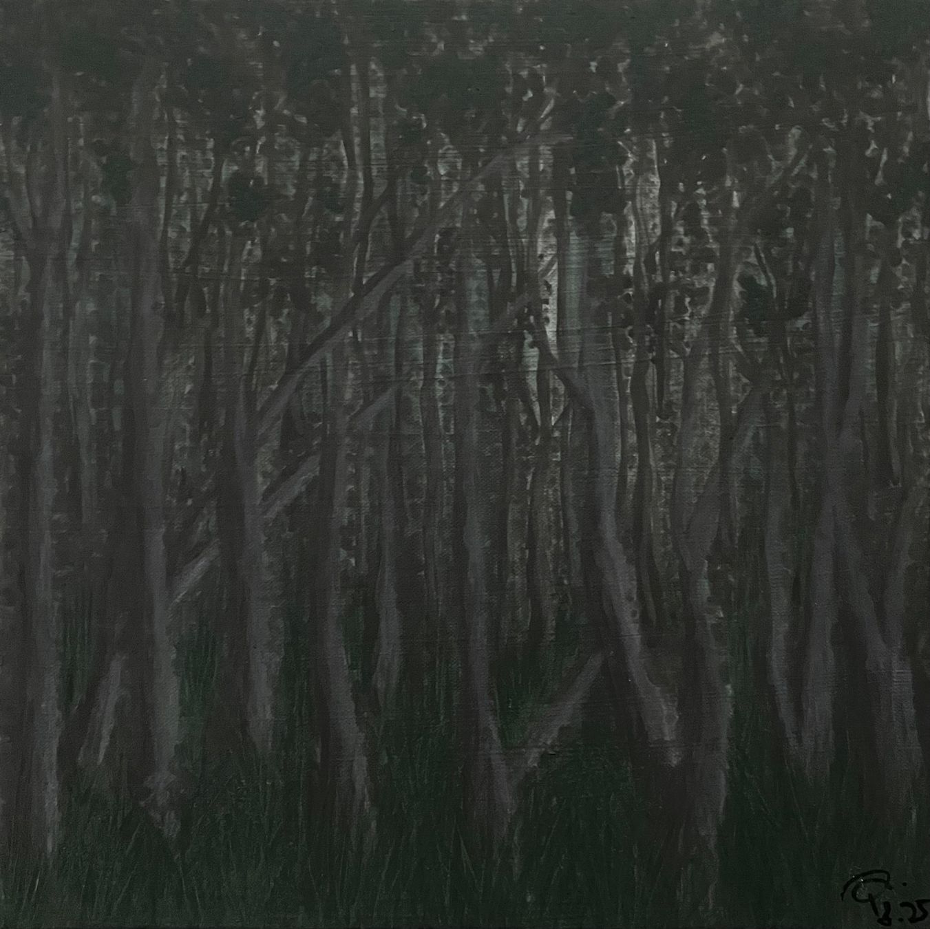Dipinti: glade - acrylmalerei auf bespannter leinen. – Nuovo (secondo la descrizione) da Rotkreuz venduto da 4evermine