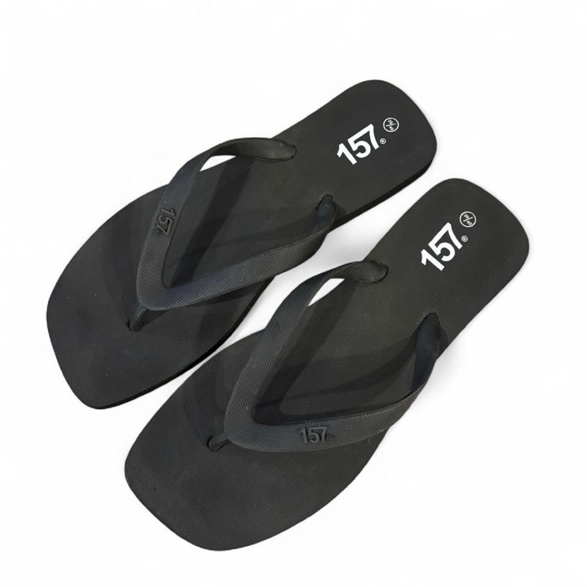 Scarpe da donna: black square flip flops – Nuovo e nell'imballaggio originale da Flüh venduto da sveaamelie