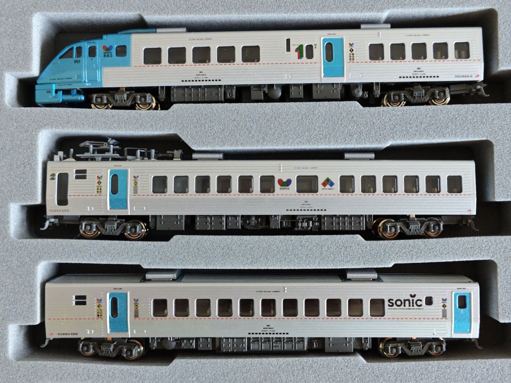 Kato Modellini di ferrovie: Kato 10-439 883 Series "Sonic" – Nuovo (secondo la descrizione) da Siebnen venduto da han_xck2 5