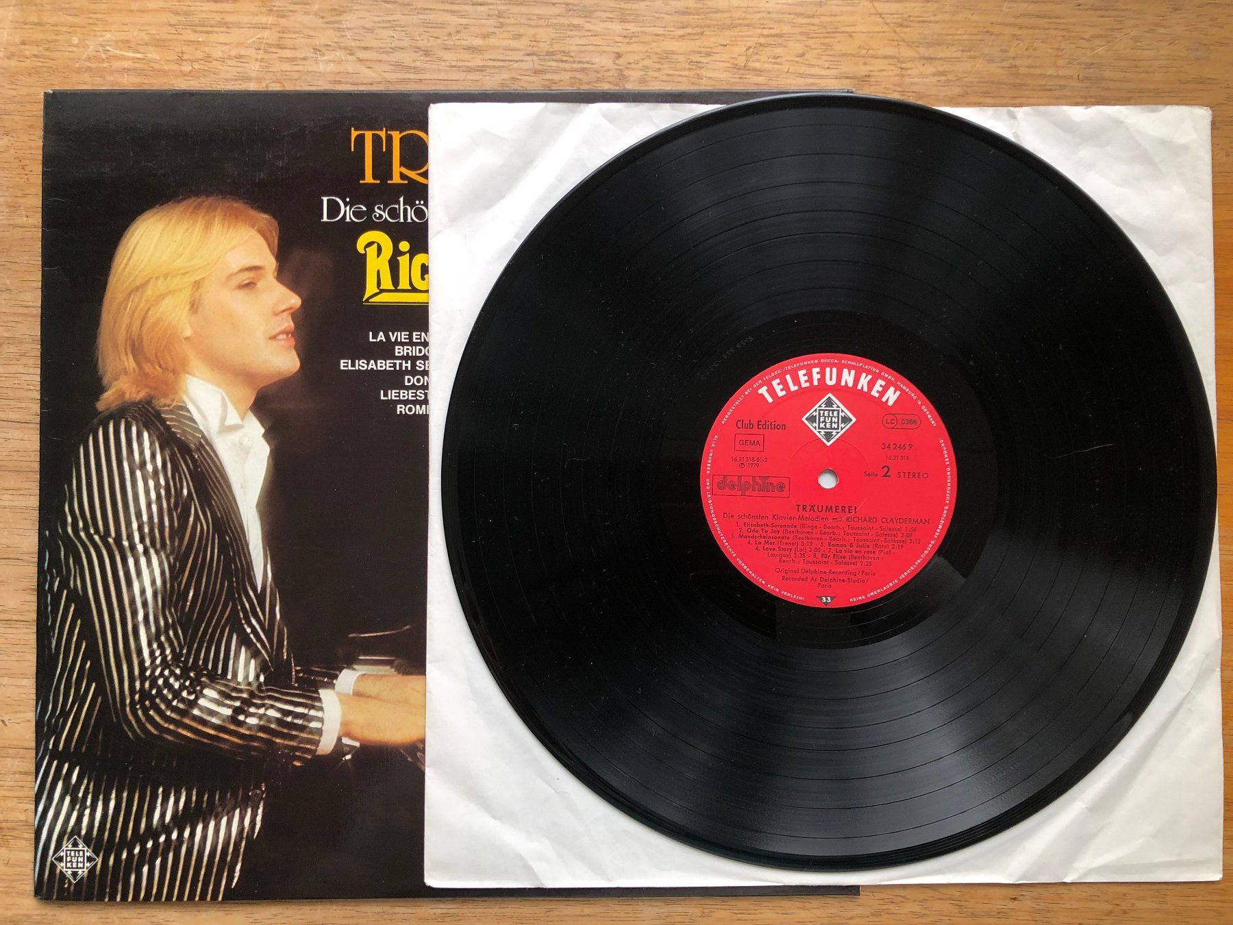 Dischi in vinile: Richard Claydermann - Träumerei (LP) – Usato da Grenchen venduto da Kogi7 3