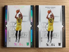 NBA Ochai Agbaji RC 4/49 & 99/99 LIMITED Icon Edition Noir