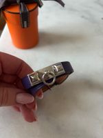 Hermes Epsom Rivale Double Tour Bracelet Crocus Size S