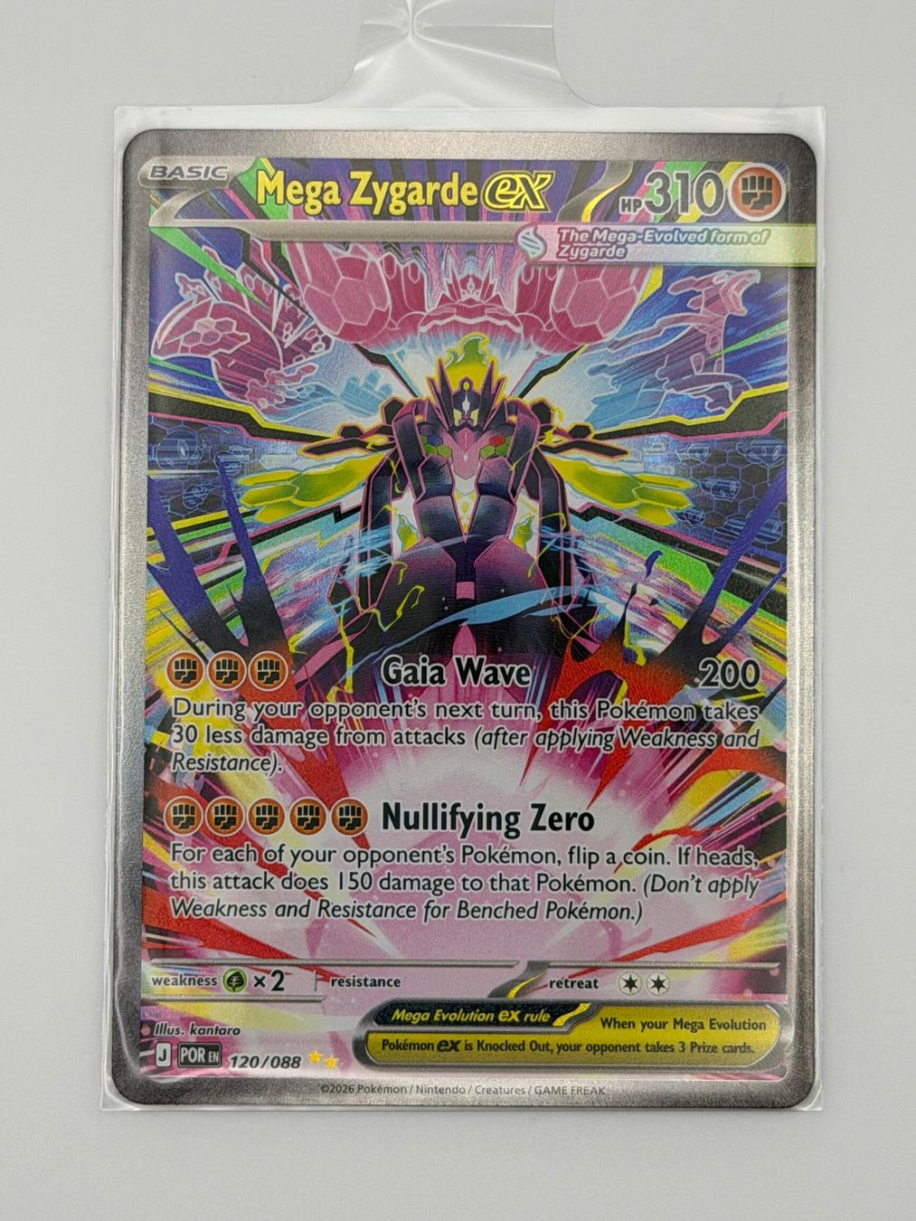 Pokémon Carte collezionabili: Pokemon Mega Zygarde ex 120/088 – Nuovo (secondo la descrizione) da Uster venduto da EDM1903