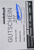 Mototech Gutschein im Wert von CHF 977