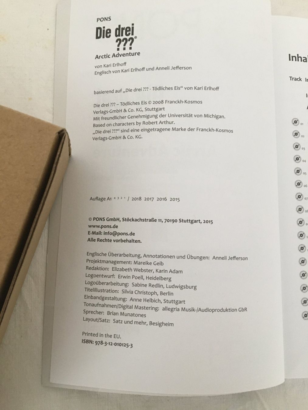 Libri: Die 3 ???  Zeichen Englischbuch – Nuovo (secondo la descrizione) da Bergdietikon venduto da Werkler33 2