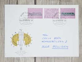 CL11 Enveloppe + Timbre Suisse 1982
