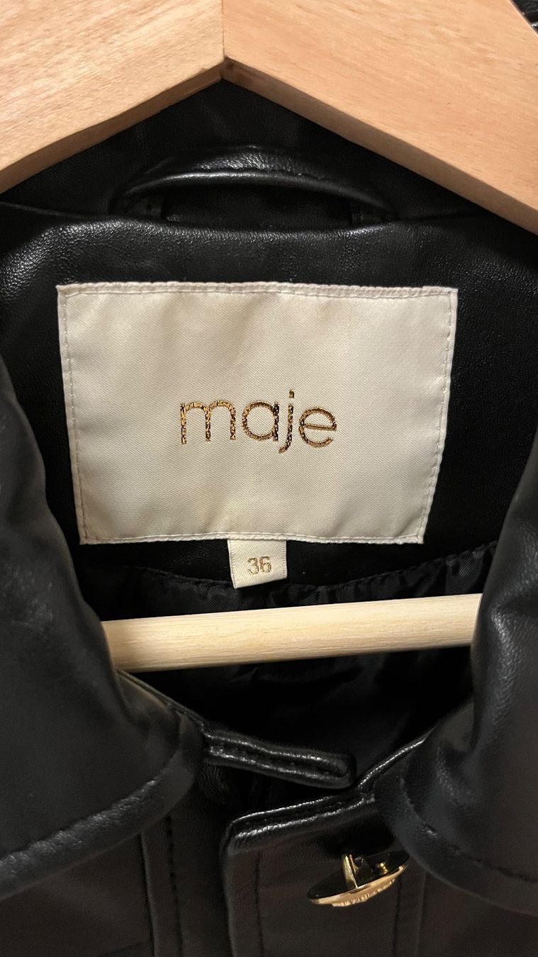 Maje Giacche: maje | Echtlederjacke | Gr. 36 – Nuovo (secondo la descrizione) da Windisch venduto da BijouDeals 1