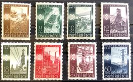 1947 Österreich Wiener Frühjahrsmesse Satz** Mi- 803 - 810