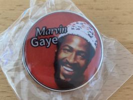 Marvin Gaye  Pin Anstecker  Soul R&B Rock Band