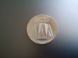 Münze Israel Silber 900