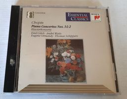 CHOPIN Piano Concertos 1 & 2 Gilels Watts Ormandy Schippers
