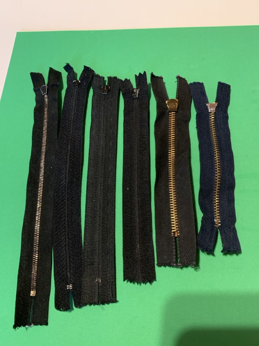 Tessuti: Lot de 6 fermetures éclair (zippers) – Nuovo (secondo la descrizione) da Prilly venduto da Sissi_1009 5
