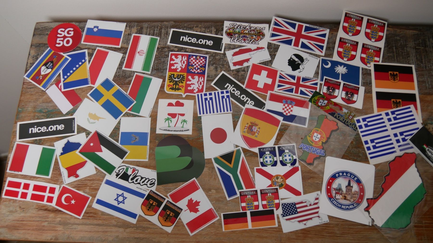 Sticker: Koffer Sticker Rimowa Länder Flaggen – Nuovo e nell'imballaggio originale da Zürich venduto da julia_vina 1
