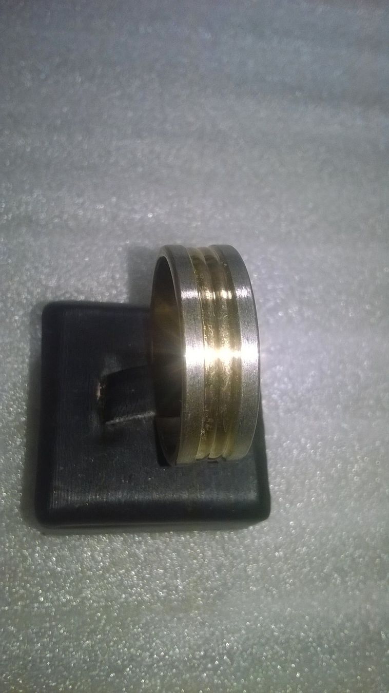 Anelli: RING EDELSTHAL,,,VERGOLDET UND VERSILBERT – Nuovo (secondo la descrizione) da Basel venduto da bijoutrie_4 4