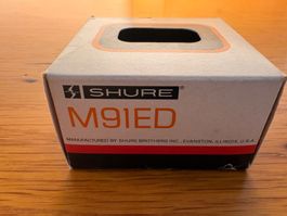 NOS Shure M91 ED (inkl. Nadel) in der Originalverpackung
