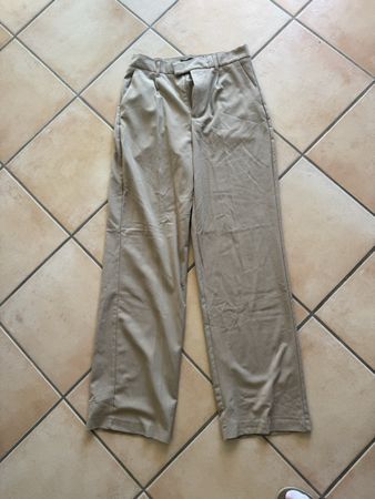 pantalon de tailleur beige taille S 