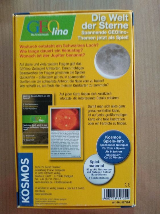  Weltall, Sterne, Erde: Rätsel und Quiz (Gebraucht) in Läufelfingen für Motiv 