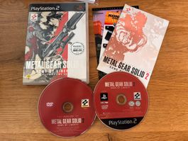 PS2 - Metal Gear Solid 2 Sons of Liberty - PAL inkl. DVD
