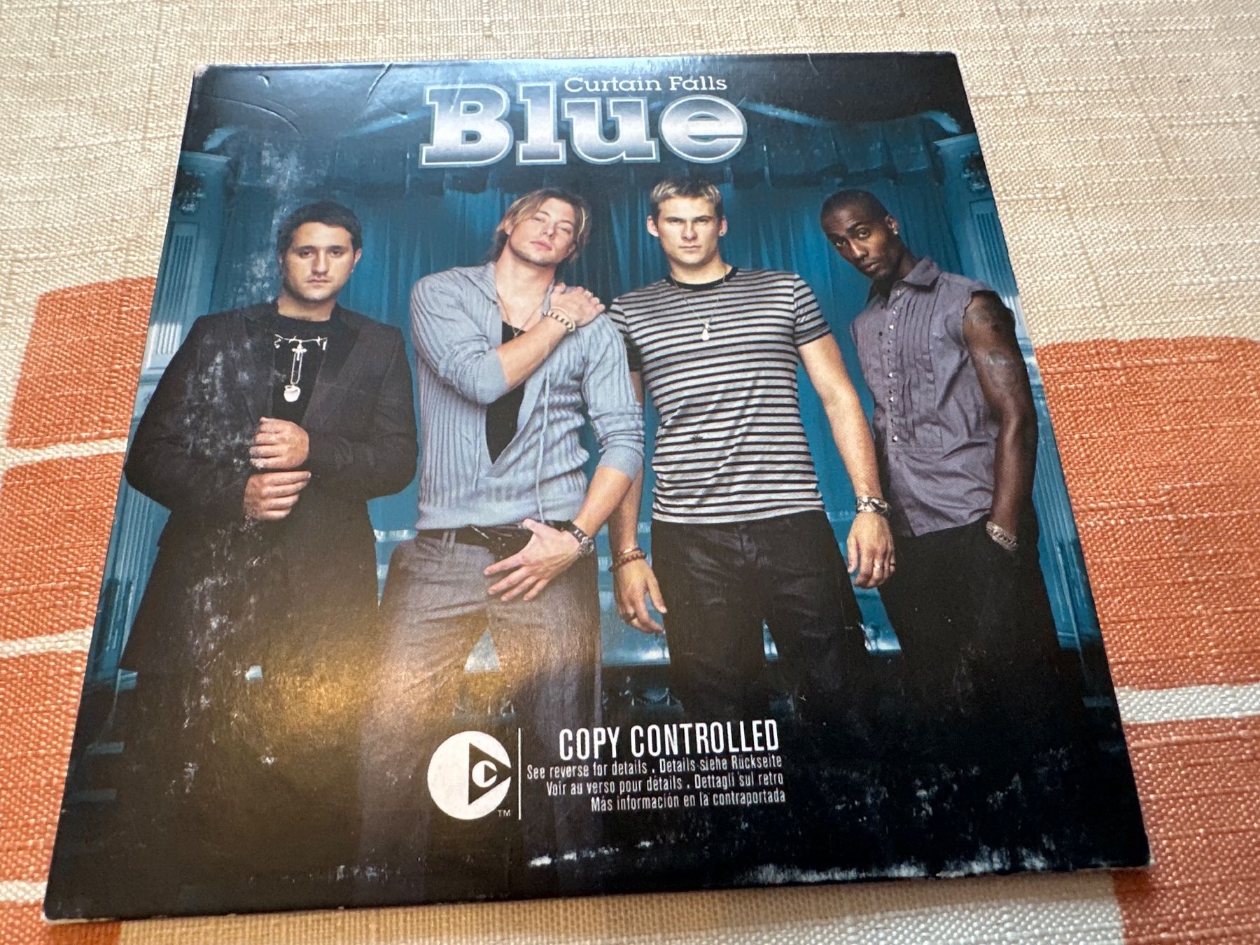 CD: Blue - Curtain Falls – Usato da Schaffhausen venduto da D-MAC