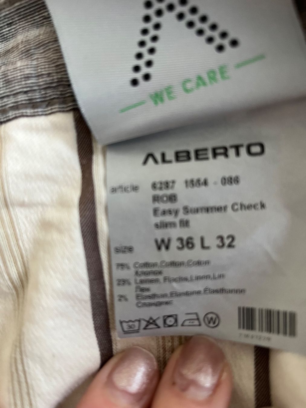 Pantaloni: Alberto Hose L, top zustand – Usato da Aesch BL venduto da shuja01 5