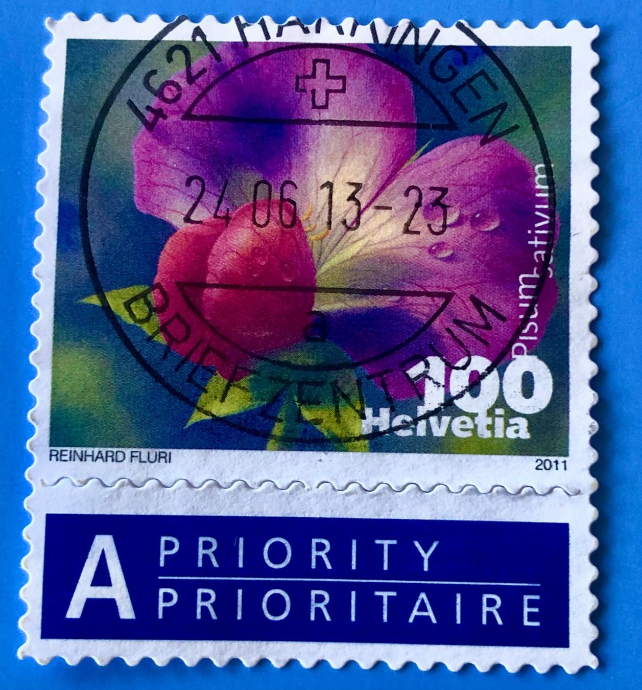 Tutti i francobolli: Nr.1377 mit gestempelt Zucchini 2011   – Usato da Aarau venduto da Billa007