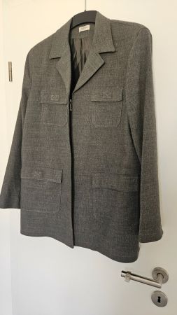 Giacca grigia tg.40 misto lana-viscosa Shoko