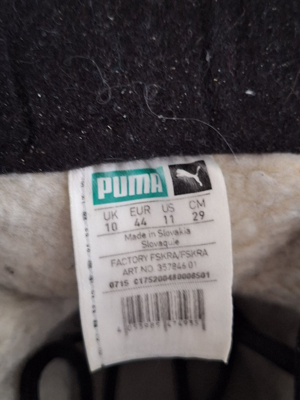 Puma Scarpe da uomo: Wanderschuh Puma   Grösse 44 – Usato da Altdorf UR venduto da aswe 1